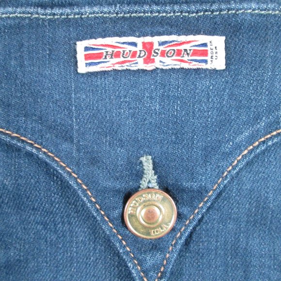 HUDSON Womens Collin Midrise Skinny Blue Jeans Size 27 RN# 107906 CA# 00… - Picture 5 of 11